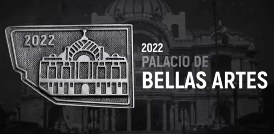 medalla maraton de la ciudad de México 2022