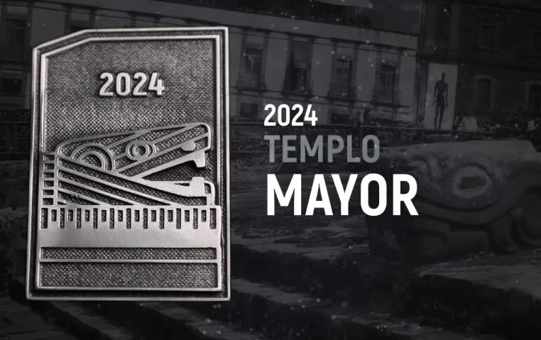 medalla maraton de la ciudad de México 2024